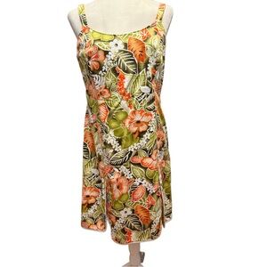Island Republic Cream and Orange Mini Dress